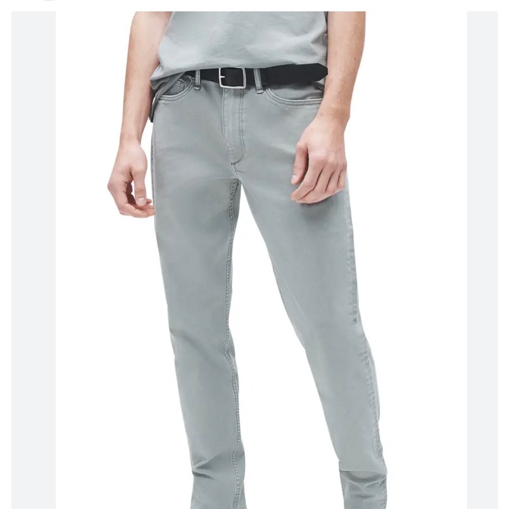 Rag & Bone Fit 2 Slim Jeans London Fog Green 32x32 Mens Pants